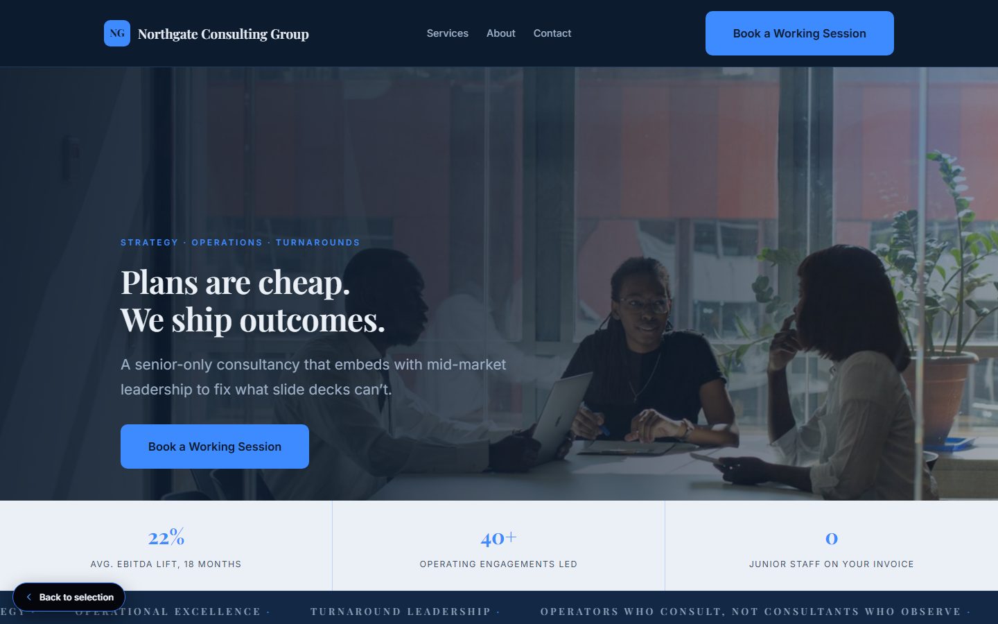 Northgate Consulting website