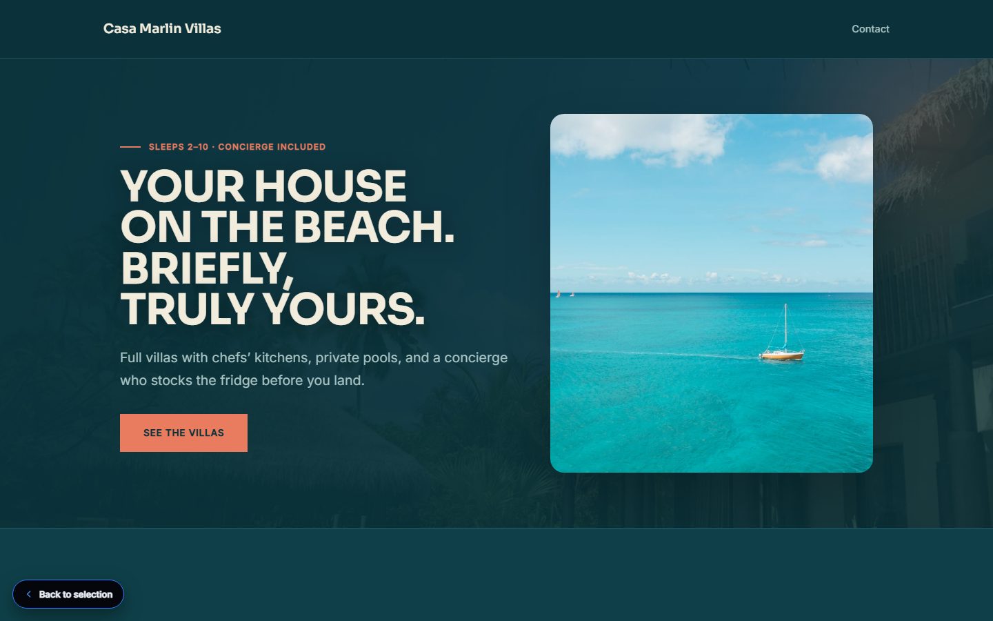 Casa Marlin website